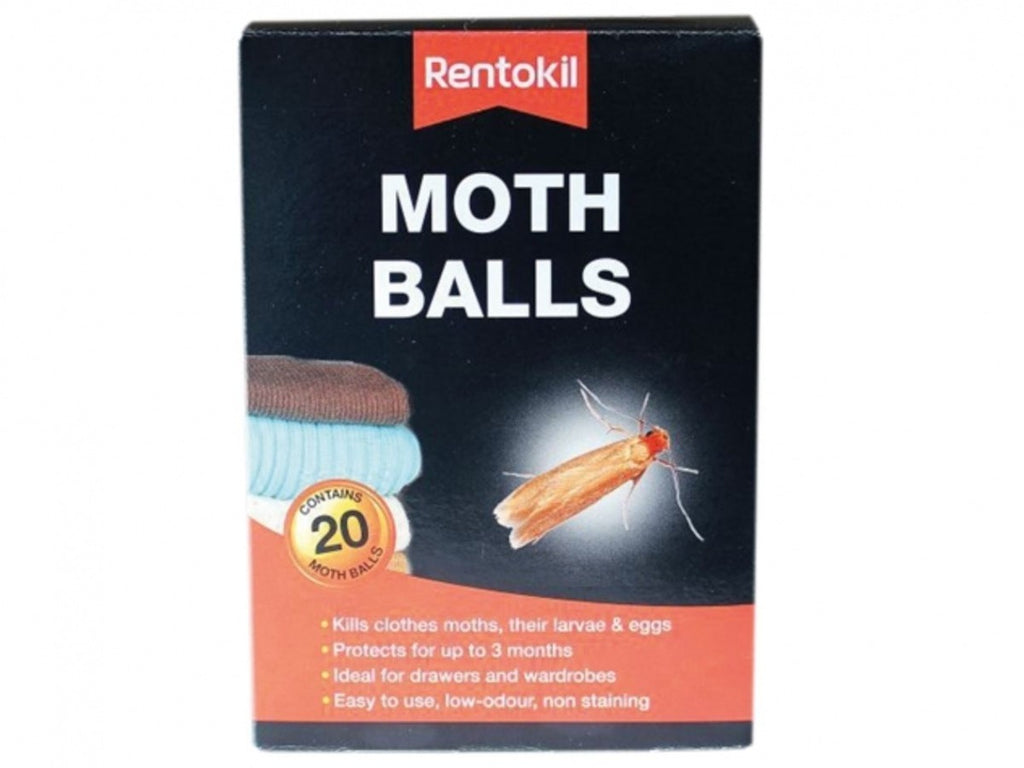 Image - Rentokil Pack of 20 Moth Balls