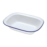 Image - Falcon Housewares Oblong Pie Dish, 20cm, White