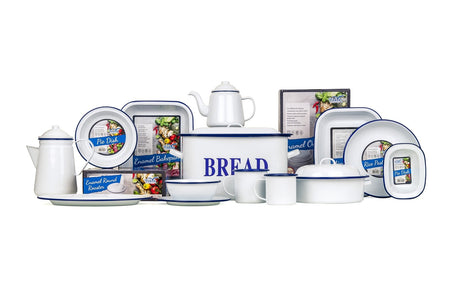 Image - Falcon Housewares Oblong Pie Dish, 20cm, White