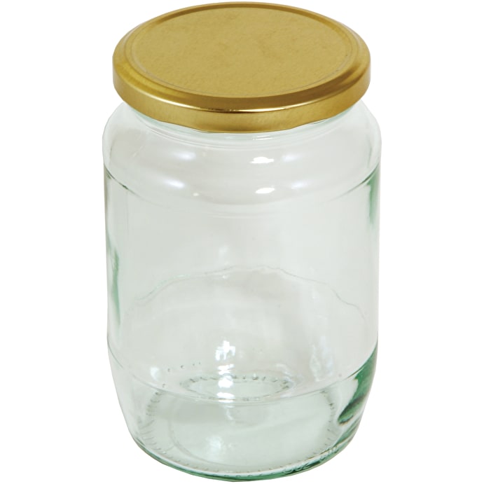 Image - Tala Pickling Jar with Gingham Screw Top Lid, 580ml