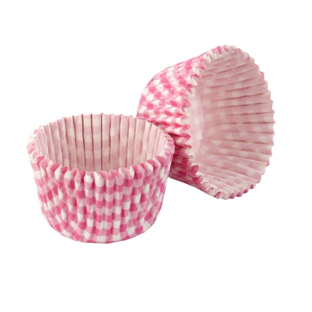 Image - Tala Gingham Cupcake Case, Pack of 32, Pink