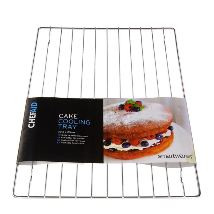 Image - Chef Aid Oblong Cake Rack Banded, 30.5 x 23cm