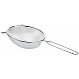 Image - Chef Aid Metal Tinned Strainer, 18cm Diameter, Silver