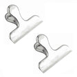 Image - Tala Set of 2 Small Bag Clips, Silver