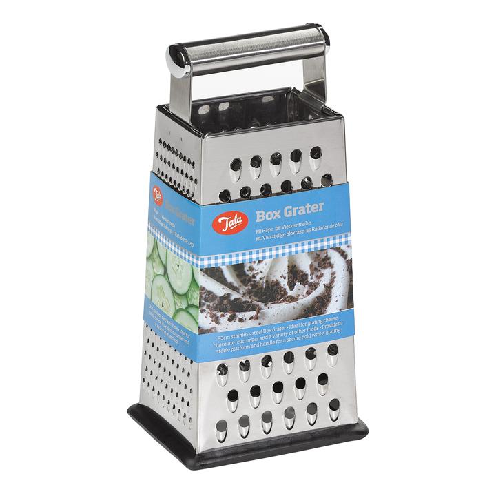 Image - Tala Stainless Steel Box Grater, 23cm, Silver