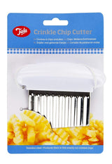 Image - Tala Crinkle Chip Cutter with Stainless Steel Blade, White