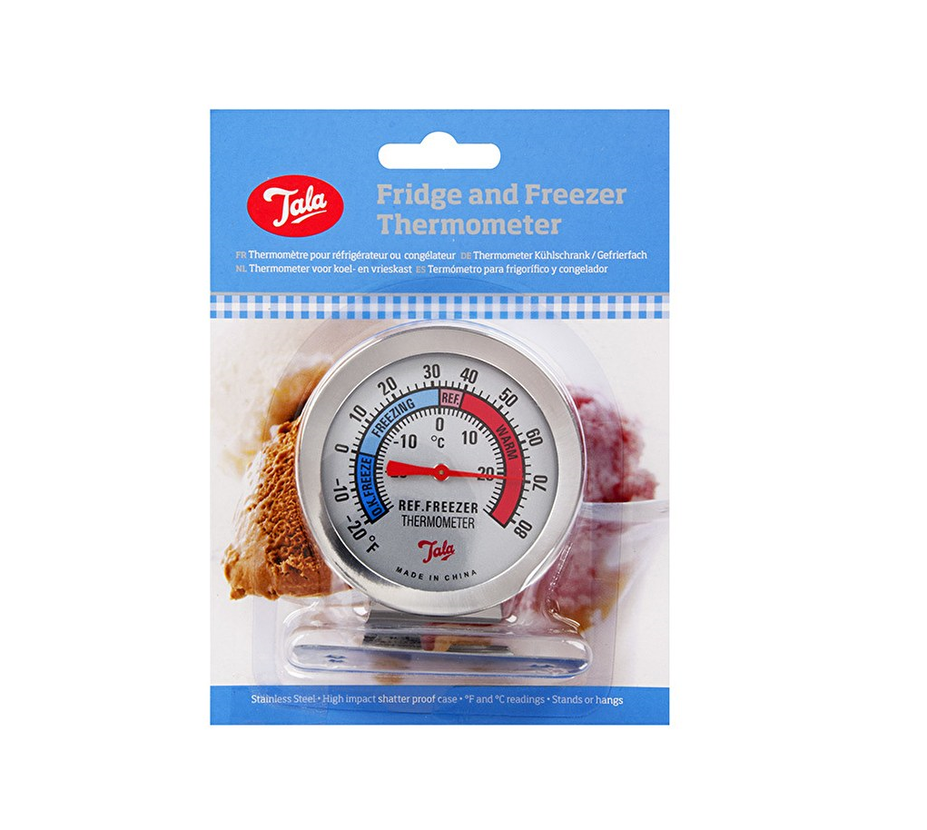 Image - Tala Stainless Steel Fridge and Freezer Thermometer