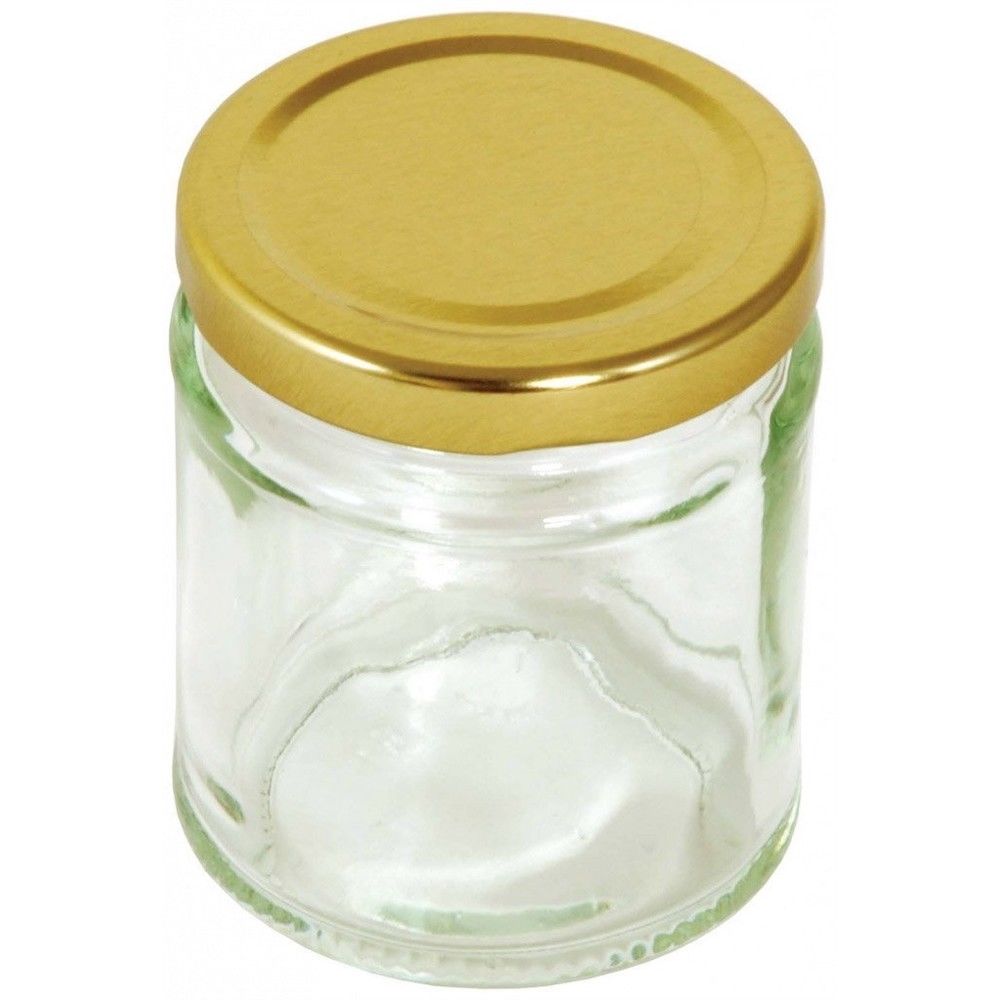 Image - Tala Round Press Jar with Gold Lid, 190ml