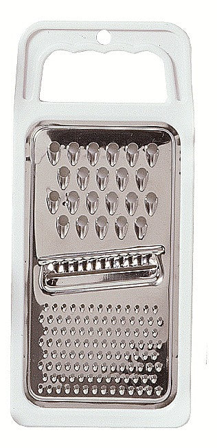 Image - Chef Aid 3 Way Grater, Stainless Steel, ABS Frame