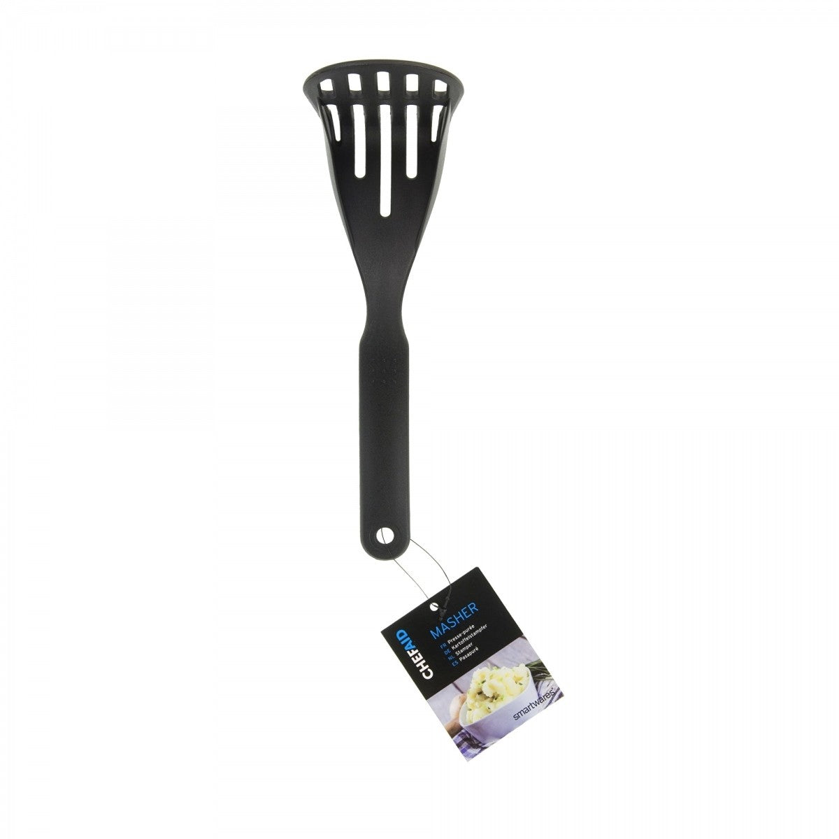 Image - Chef Aid Nylon Potato Masher, Black