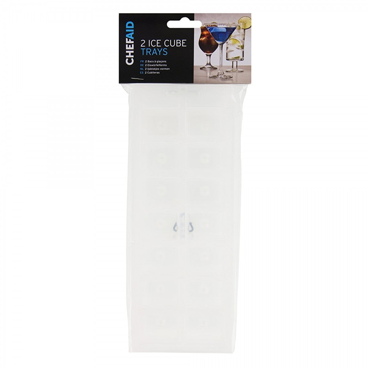 Ice Cube Trays Set 2 Clear