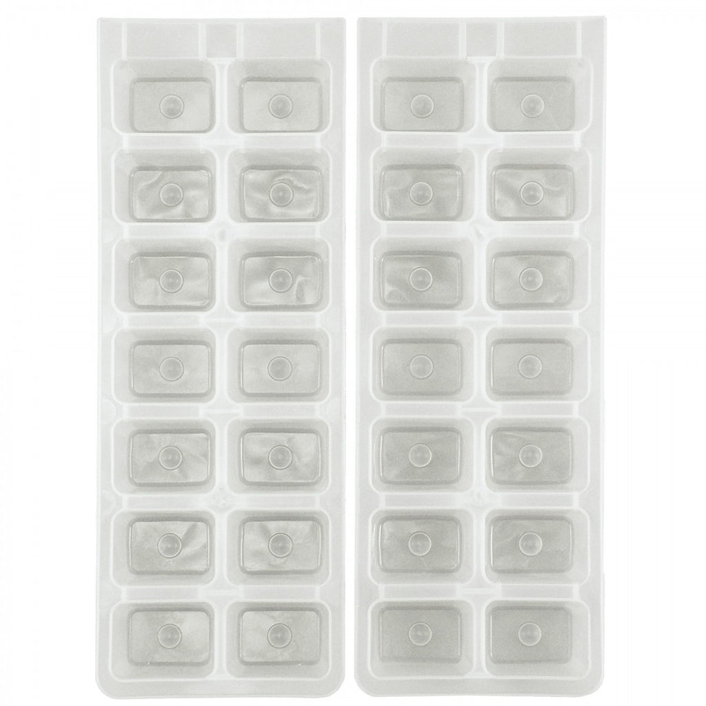 Image - Chef Aid Ice Cube Trays, Set of 2, Clear