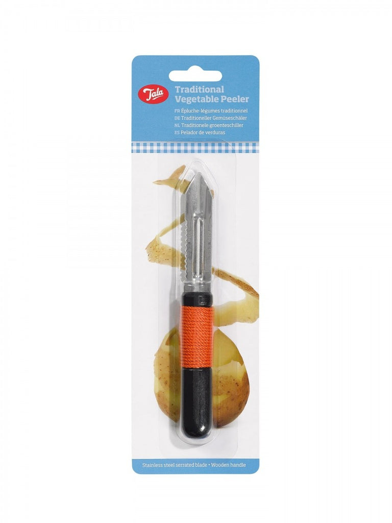 Image - Tala Traditional Peeler With Wooden Handle