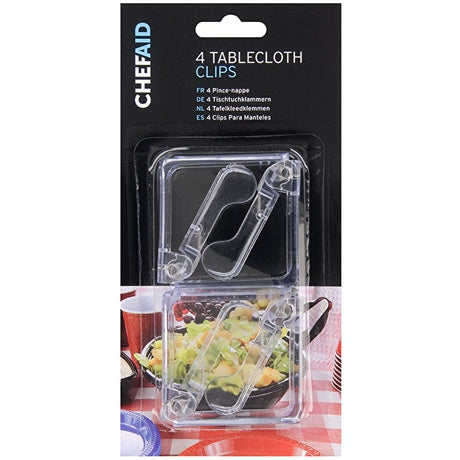 Image - Chef Aid 4 Tablecloth Clips