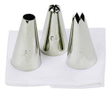 Image - Tala Food Piping Set, Pack of 3 Food Nozzles