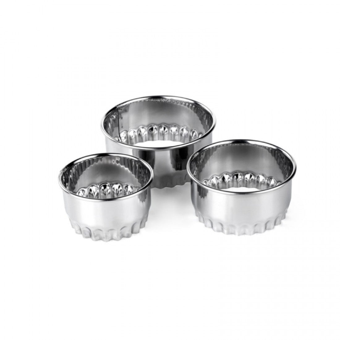 Image - Tala Crinkled Pastry Cutters, 3pcs