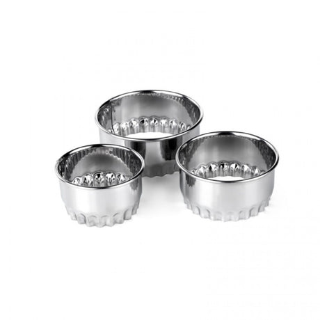 Image - Tala Crinkled Pastry Cutters, 3pcs