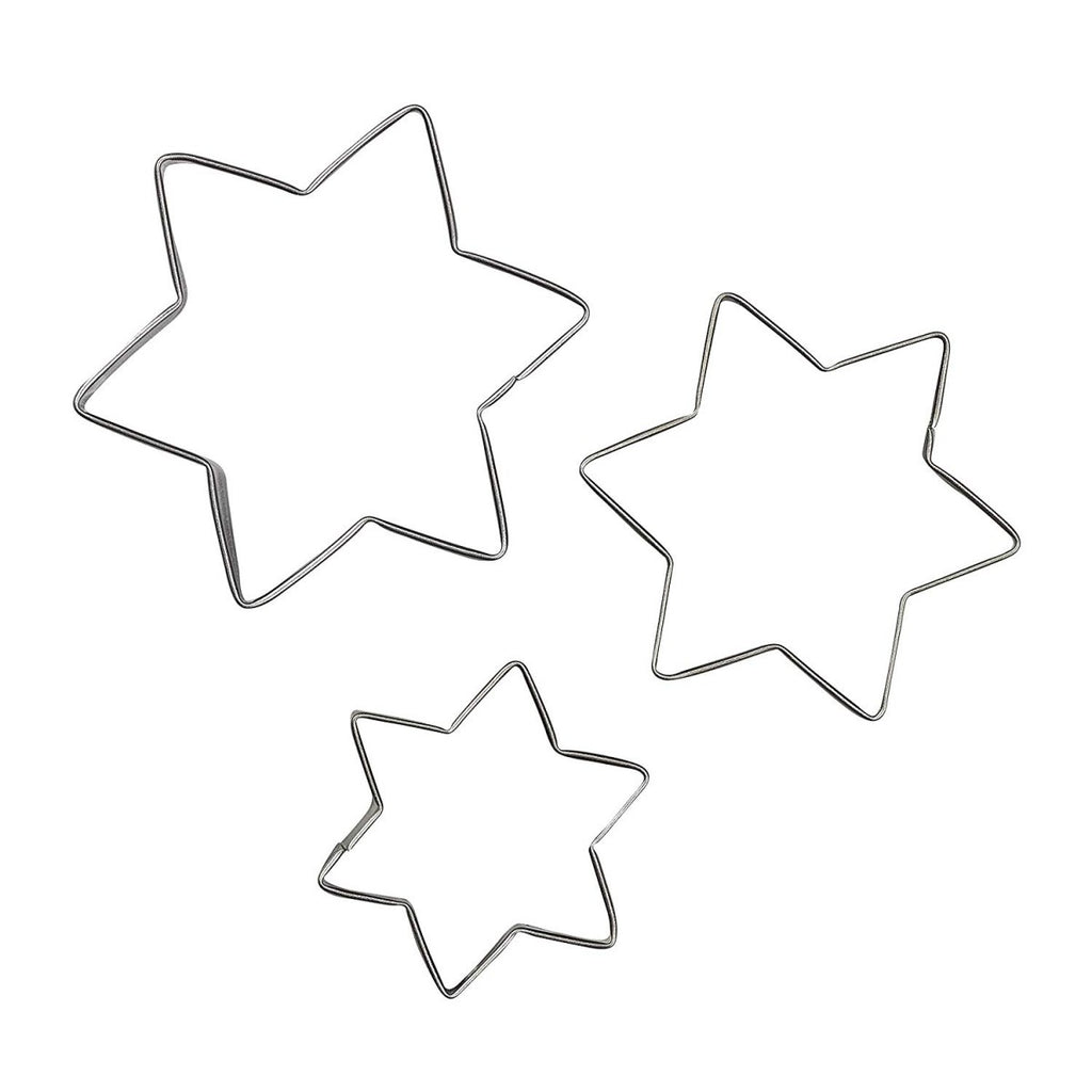 Image - Tala Stainless Steel Star Cutters, Set of 3
