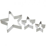 Image - Tala Stainless Steel Star Cutters, Set of 3