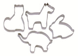 Image - Tala Stainless Steel Animal Shaped Cutters, Set of 4