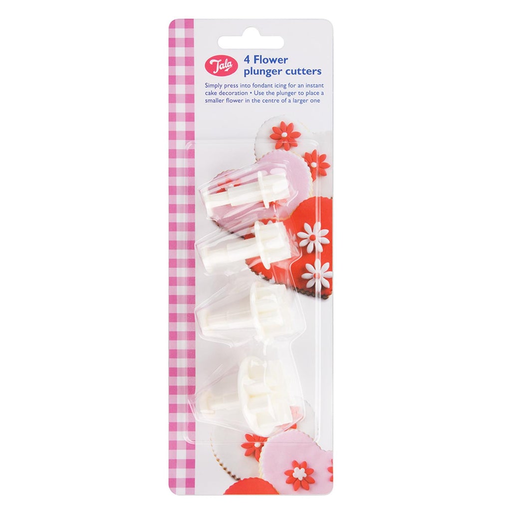Image - Tala 4 Flower Plunger Cutters