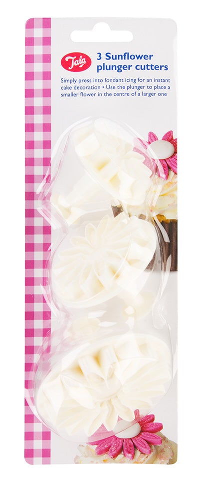 Image - Tala 3 Sunflower Plunger Cutters