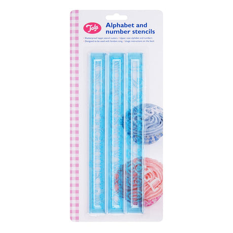 Image - Tala Alphabet And Number Icing Stencils