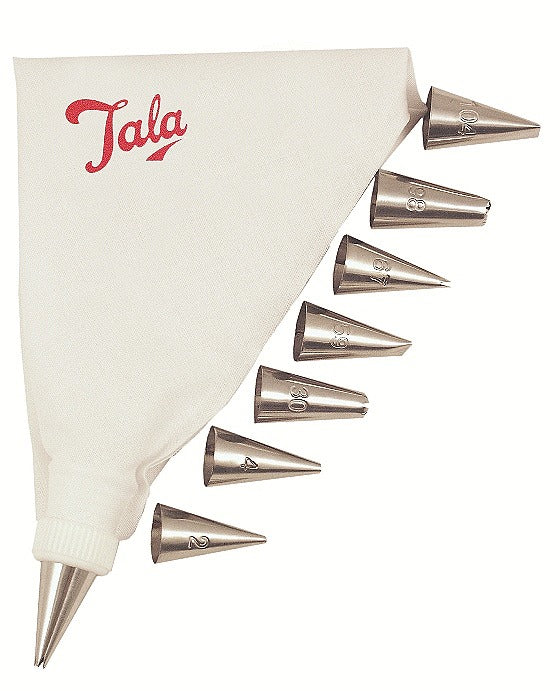 Image - Tala Icing Bag Set with 8 Nozzles