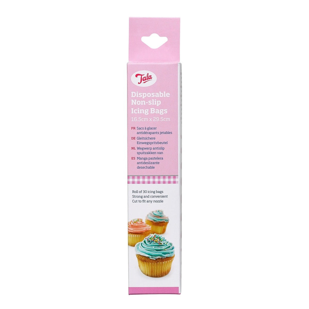 Image - Tala Disposable Non-Slip Icing Bags, Roll of 30