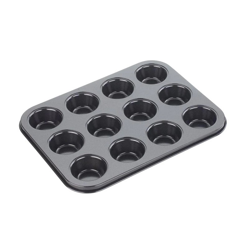 Image - Tala Performance 12 Cup Mini Bun Tin, Black