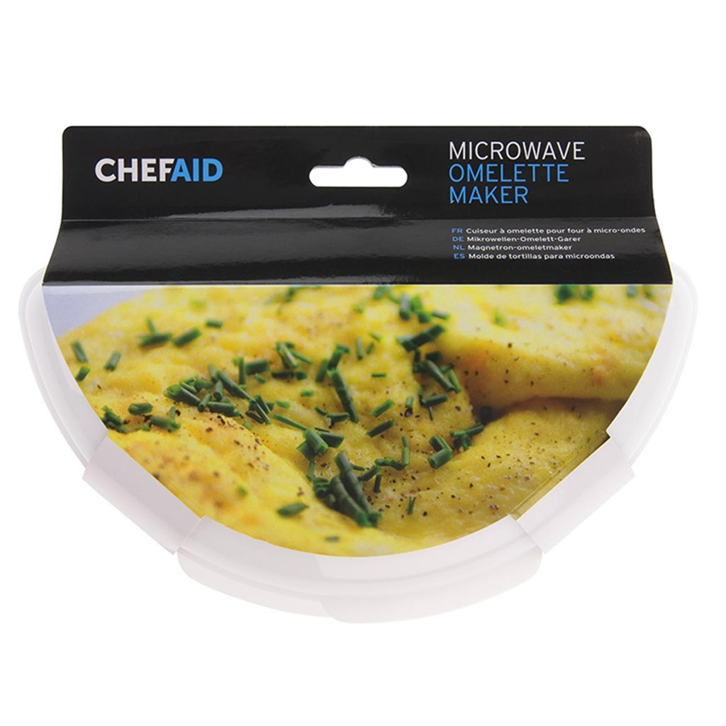 Image - Chef Aid Microwave Omelette Maker, White