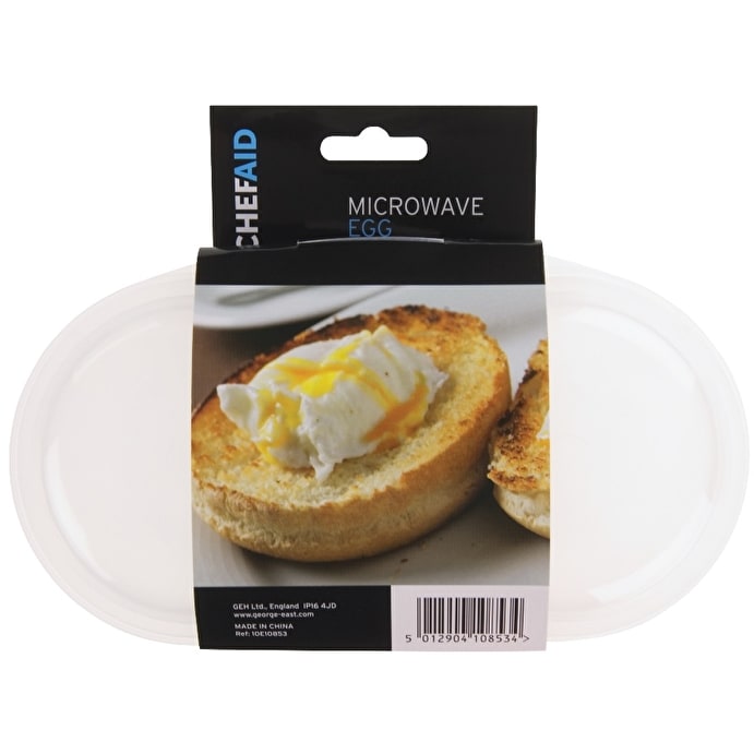 Image - Chef Aid Microwave Egg Poacher, White