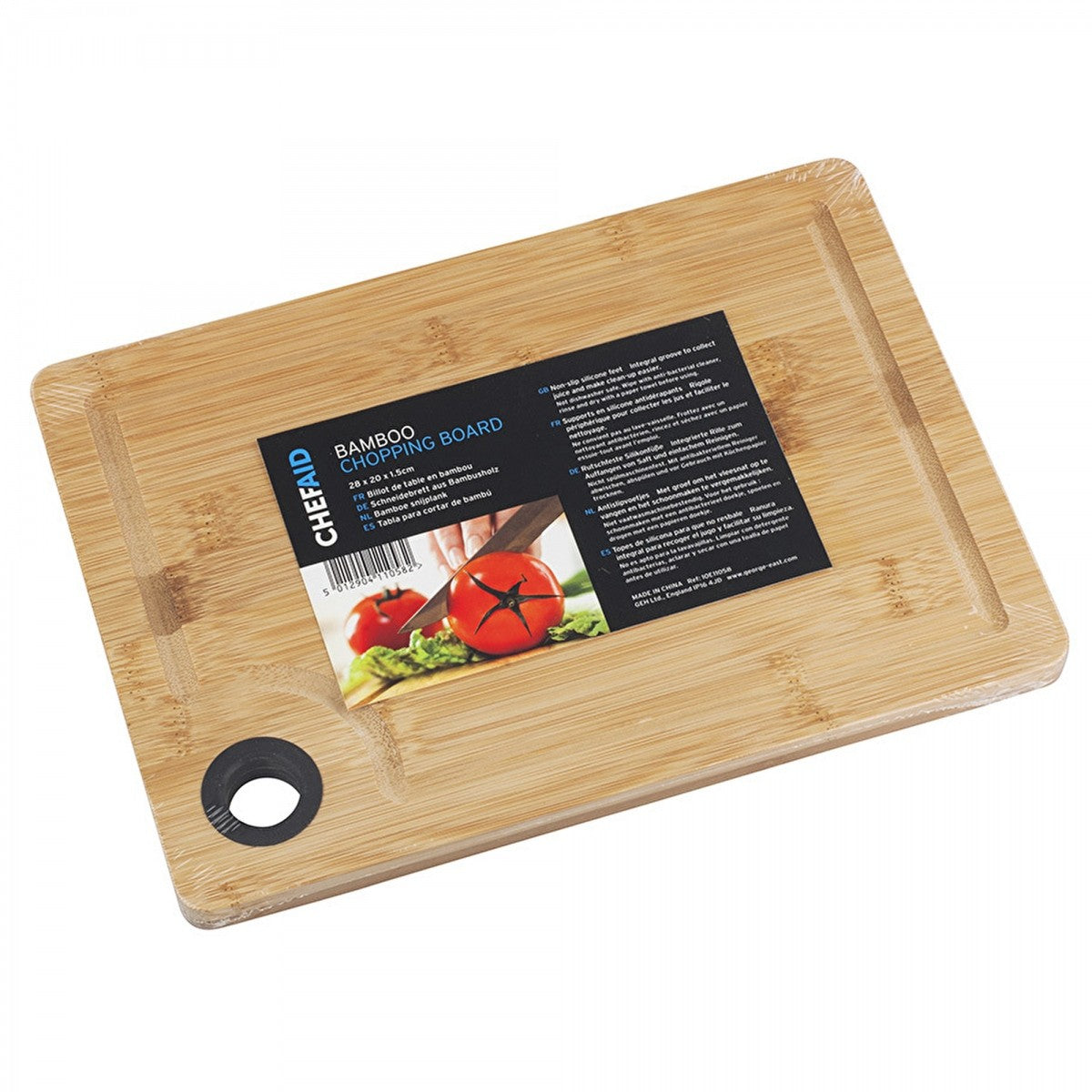 Image - Chef Aid Bamboo Board, 28 x 20 x 1.5cm