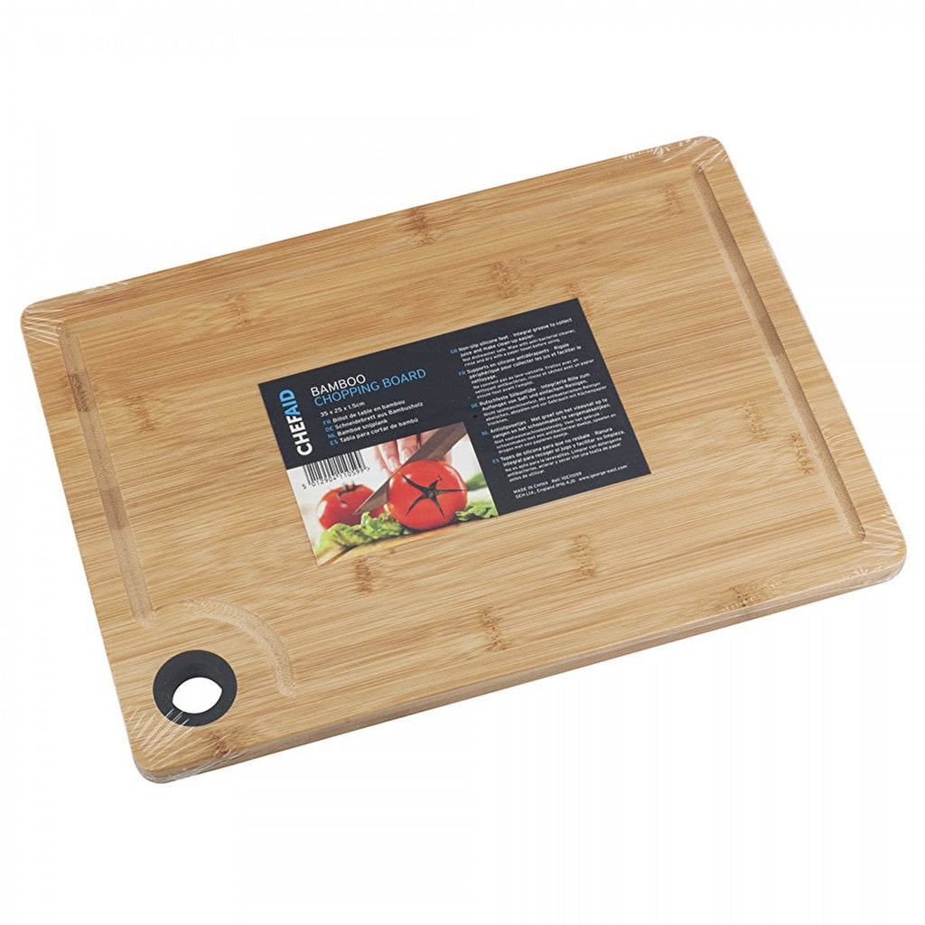 Image - Chef Aid Bamboo Chopping Board, 35 x 25 x 1.5cm
