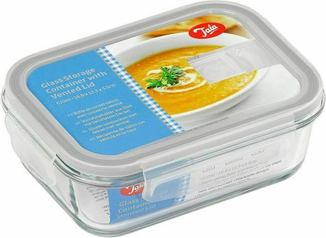 Image - Tala Borosilicate Glass Food Storage with Vented Lid, 610ml, Clear