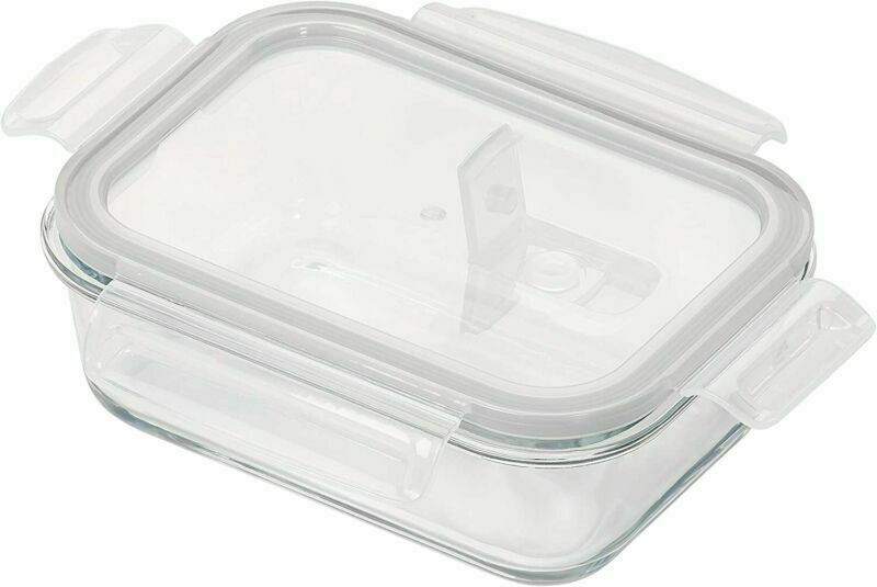 Image - Tala Borosilicate Glass Food Storage with Vented Lid, 610ml, Clear