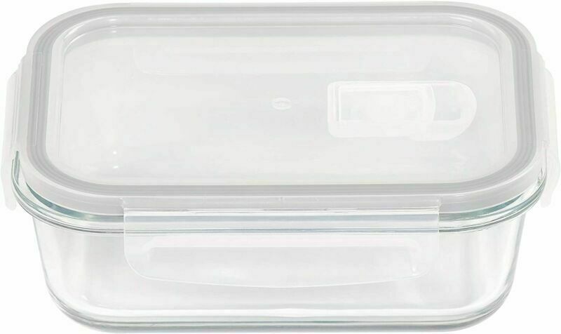 Image - Tala Borosilicate Glass Food Storage with Vented Lid, 610ml, Clear