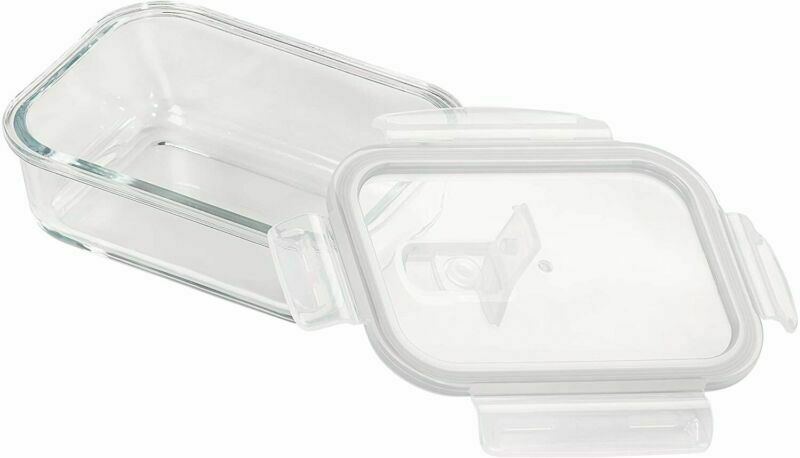 Image - Tala Borosilicate Glass Food Storage with Vented Lid, 610ml, Clear