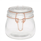 Image - Copper Wire Jar 0.5L, Transparent