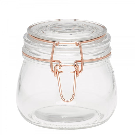 Image - Copper Wire Jar 0.5L, Transparent