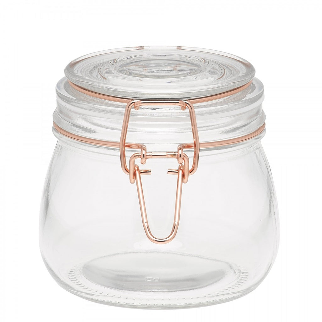Image - Copper Wire Jar 0.5L, Transparent