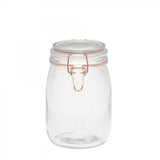 Image - Copper Effect Wire Jar 1L