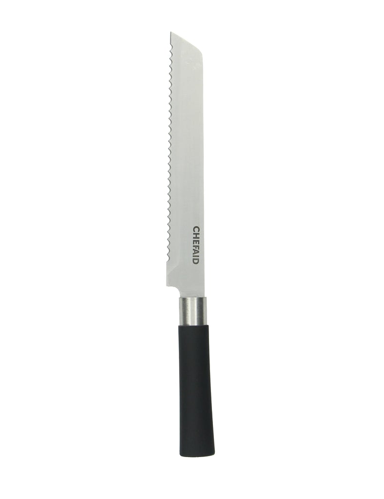 Image - Chef Aid Bread Knife, 20.3cm, Black