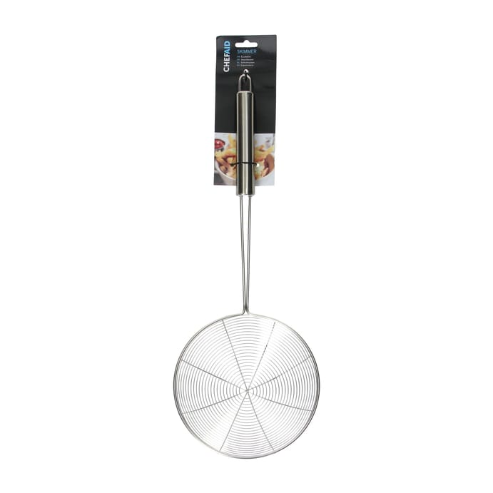Image - Chef Aid Stainless Steel Skimmer, 16cm, Silver