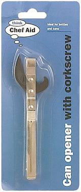 Image - Chef Aid Can Opener with Corkscrew