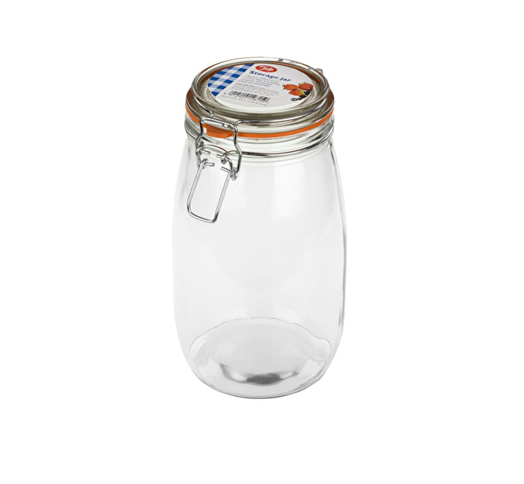 Image - Tala Classic Airtight Lever Arm Storage Jar, 1.5L, Clear