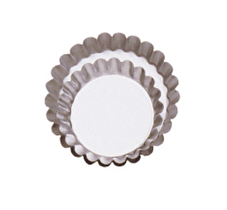 Image - Tala Fluted Flan Tin with Loose Bottom, 10cm