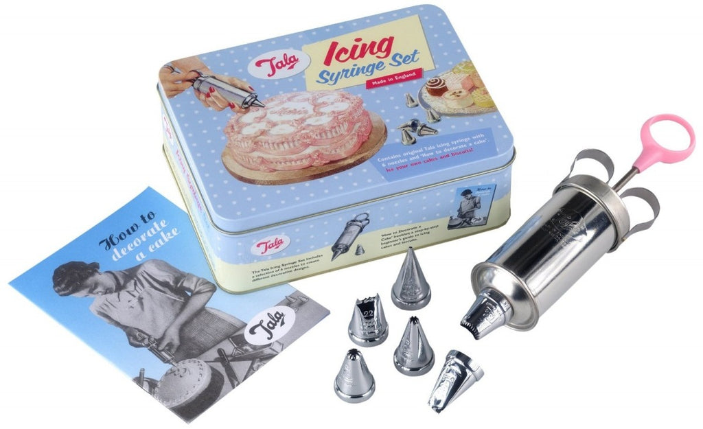 Image - Tala Icing Syringe Set, Silver