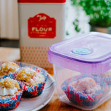 Image - Tala Push & Push Food Storage Container With Date Dial And Steam Release 1250ml