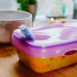Image - Tala Push & Push Food Storage Container With Date Dial And Steam Release 1250ml